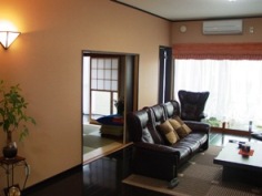 施工後　居間